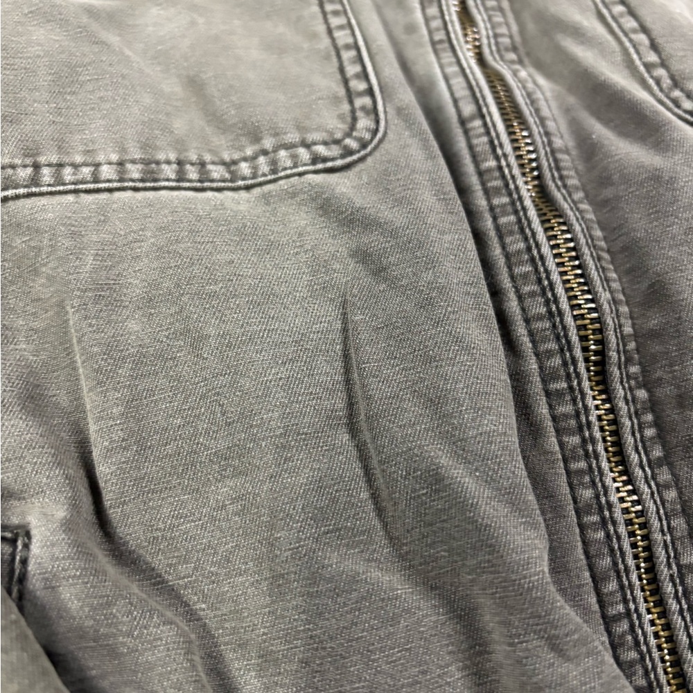 GUESS Los Angeles Olive Quilted Lined Zip Utility Jacket Men’s M - Picture 4 of 9